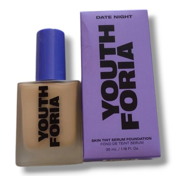 Youthforia Date Night Skin Tint Serum Foundation - Light To Light Medium 245 - Picture 2 of 5